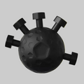 Five-Finger Trainer with Grip Ball - Finger Rehabilitation and Hand Strength Training Device, Portable Wrist Gripper and Exerciser